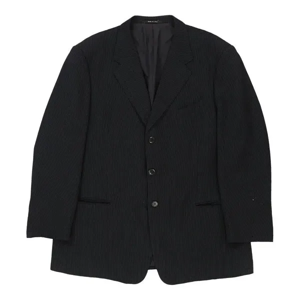 Armani Blazer - 2XL Navy Wool Blend