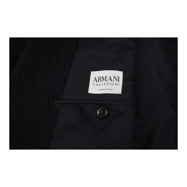 Armani Blazer - 2XL Navy Wool Blend