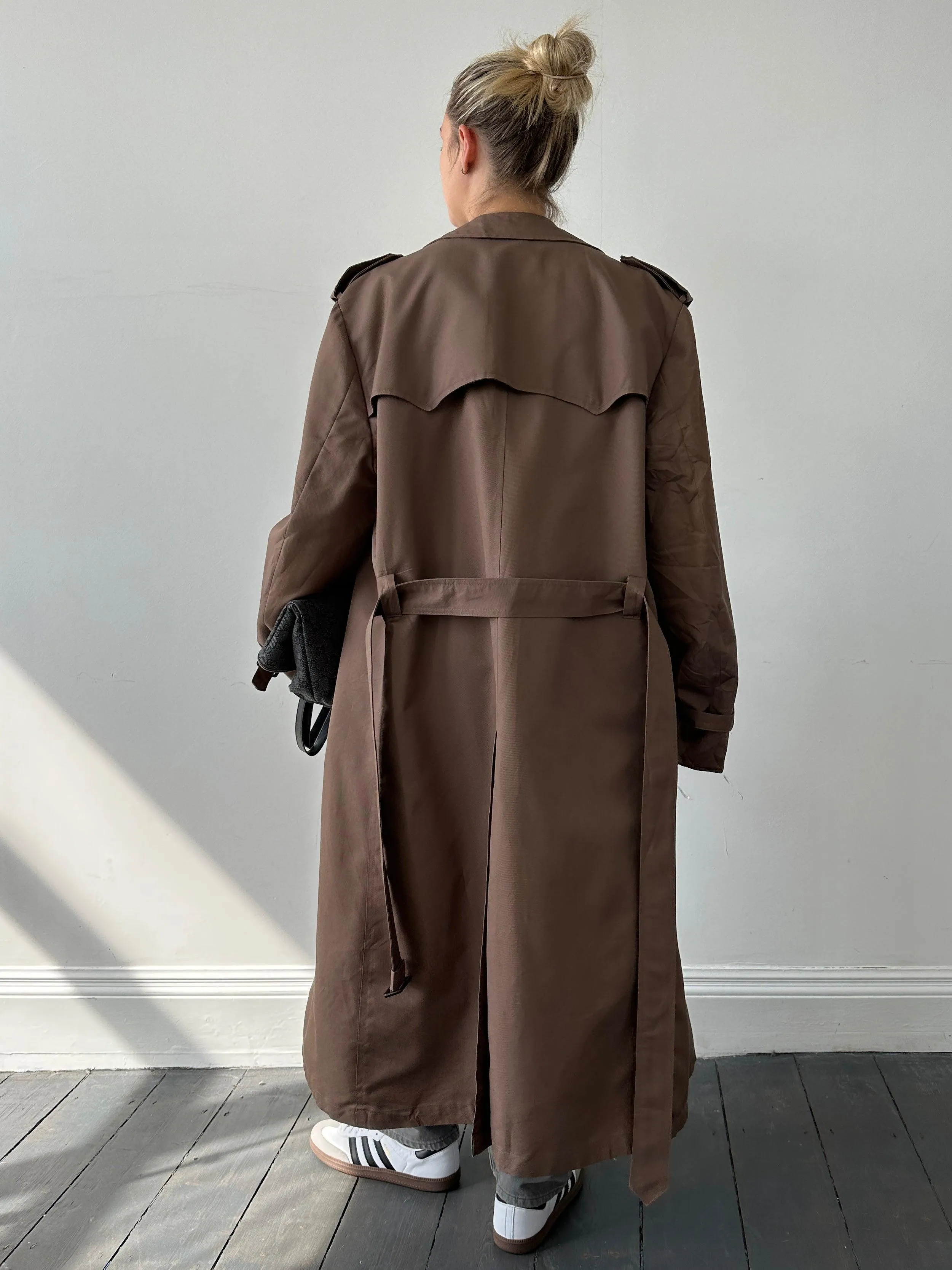 Christian Dior Monsieur Belted Cotton Trench Coat - L/XL