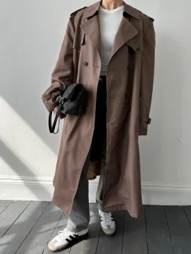 Christian Dior Monsieur Belted Cotton Trench Coat - L/XL