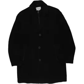 Cole Haan Mens Wool Blend Cold Weather Long Coat