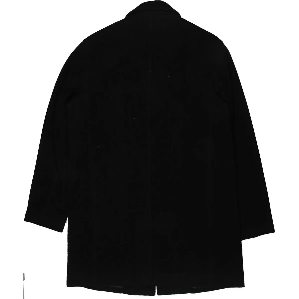 Cole Haan Mens Wool Blend Cold Weather Long Coat