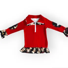cow themed pullover