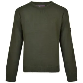 Crew Neck Ribbed Jumper