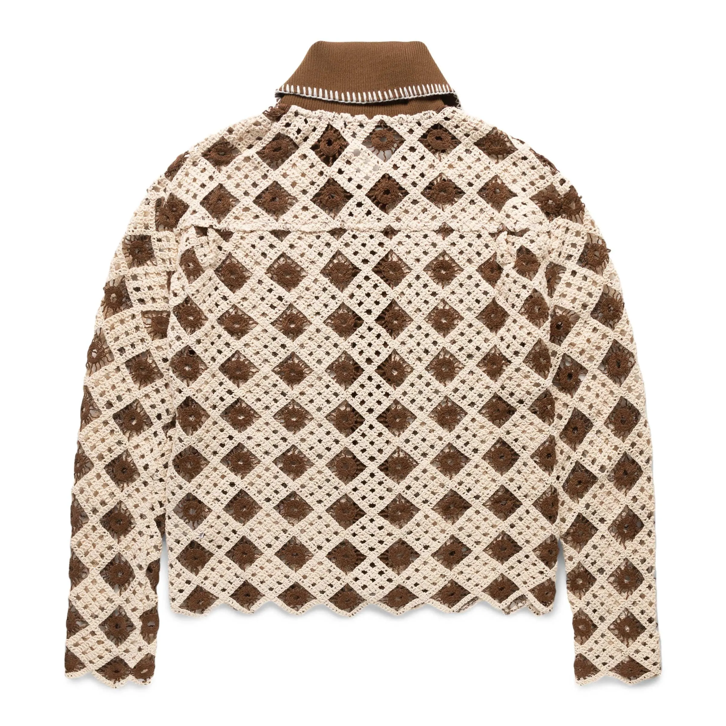 CROCHET COTTON CARDIGAN