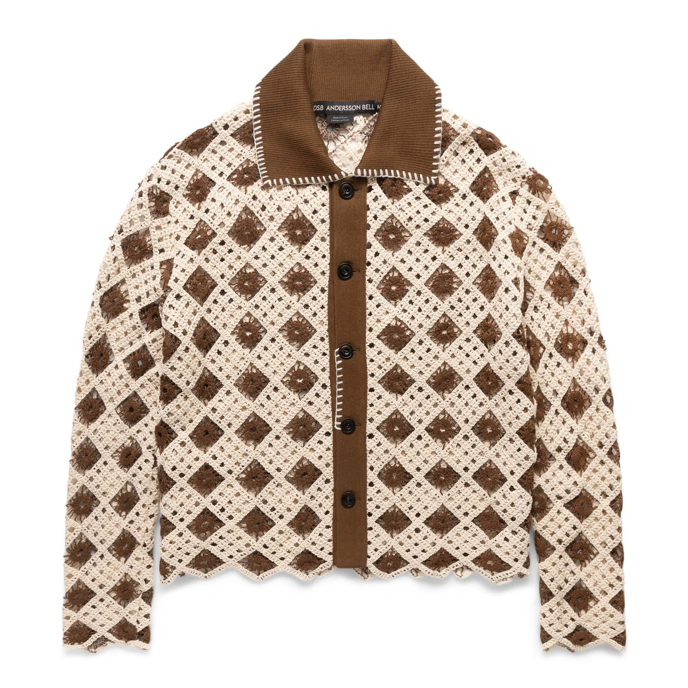 CROCHET COTTON CARDIGAN