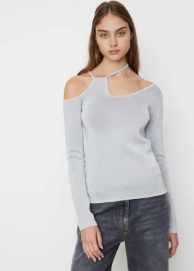 Cut Out Detail Asymmetric Top