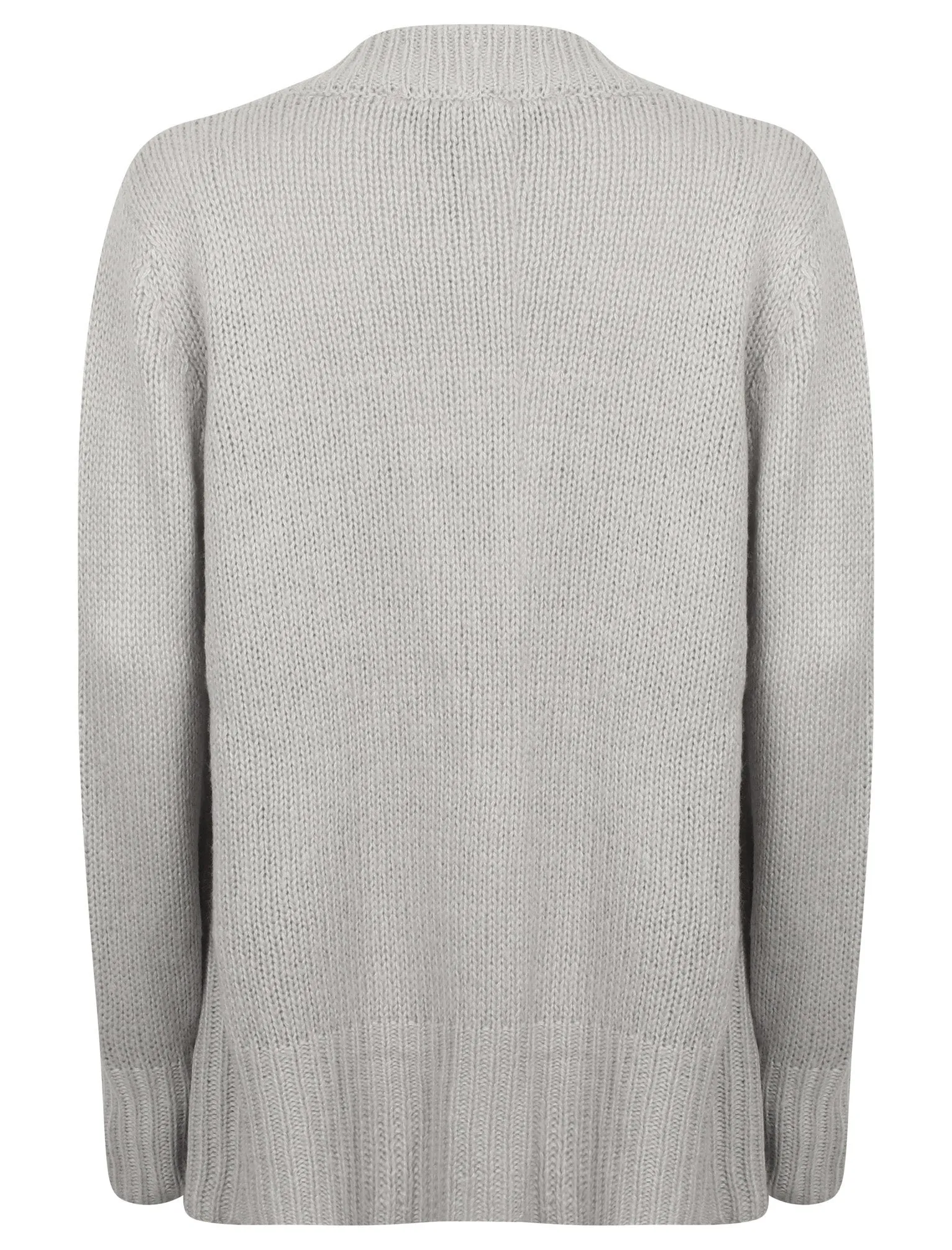 Daisy Waterfall Soft Knitted Cardigan in Harbor Mist - Amara Reya