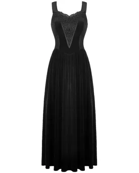 Dark In Love Bellandrine Gothic Velvet Prom Dress