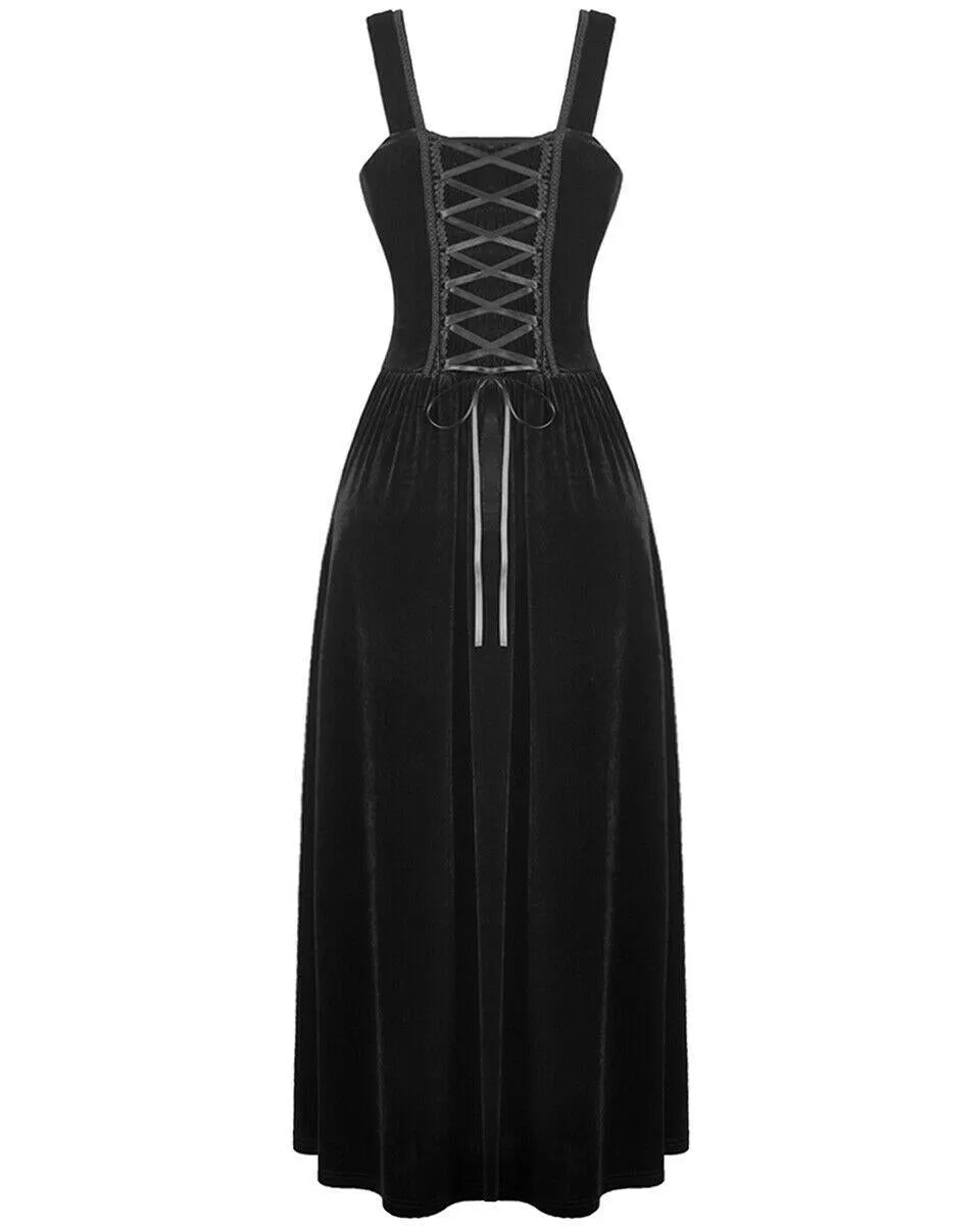 Dark In Love Bellandrine Gothic Velvet Prom Dress