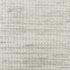 Dusty Ivory-Gray-Black Texture Stretch Poly Thermal Knit Fabric