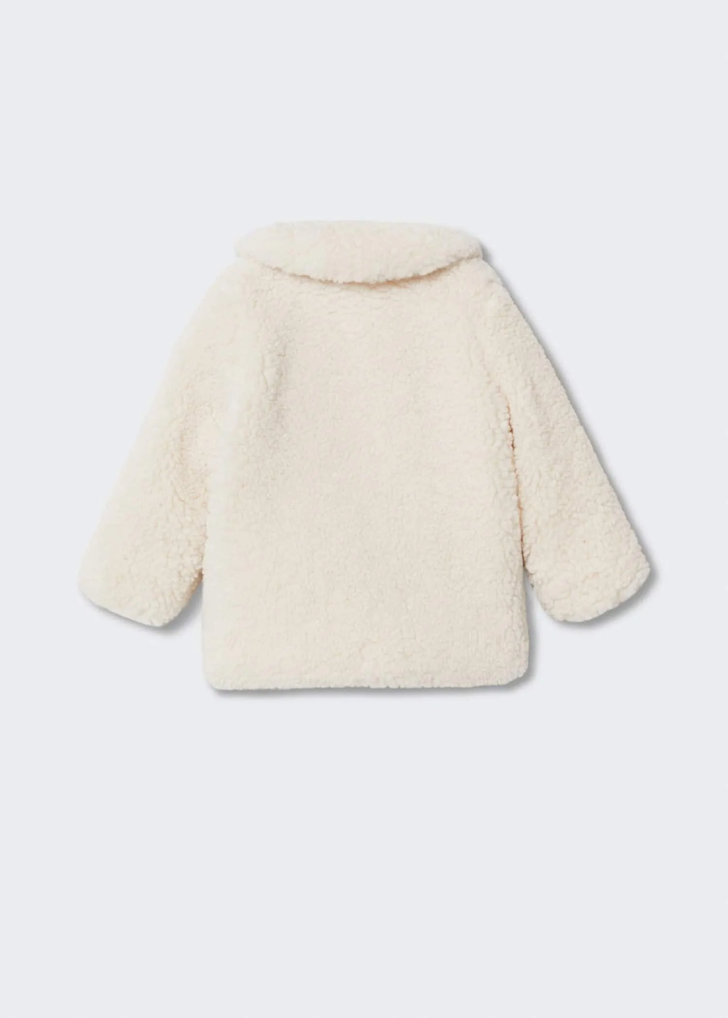 Faux shearling coat