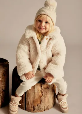Faux shearling coat