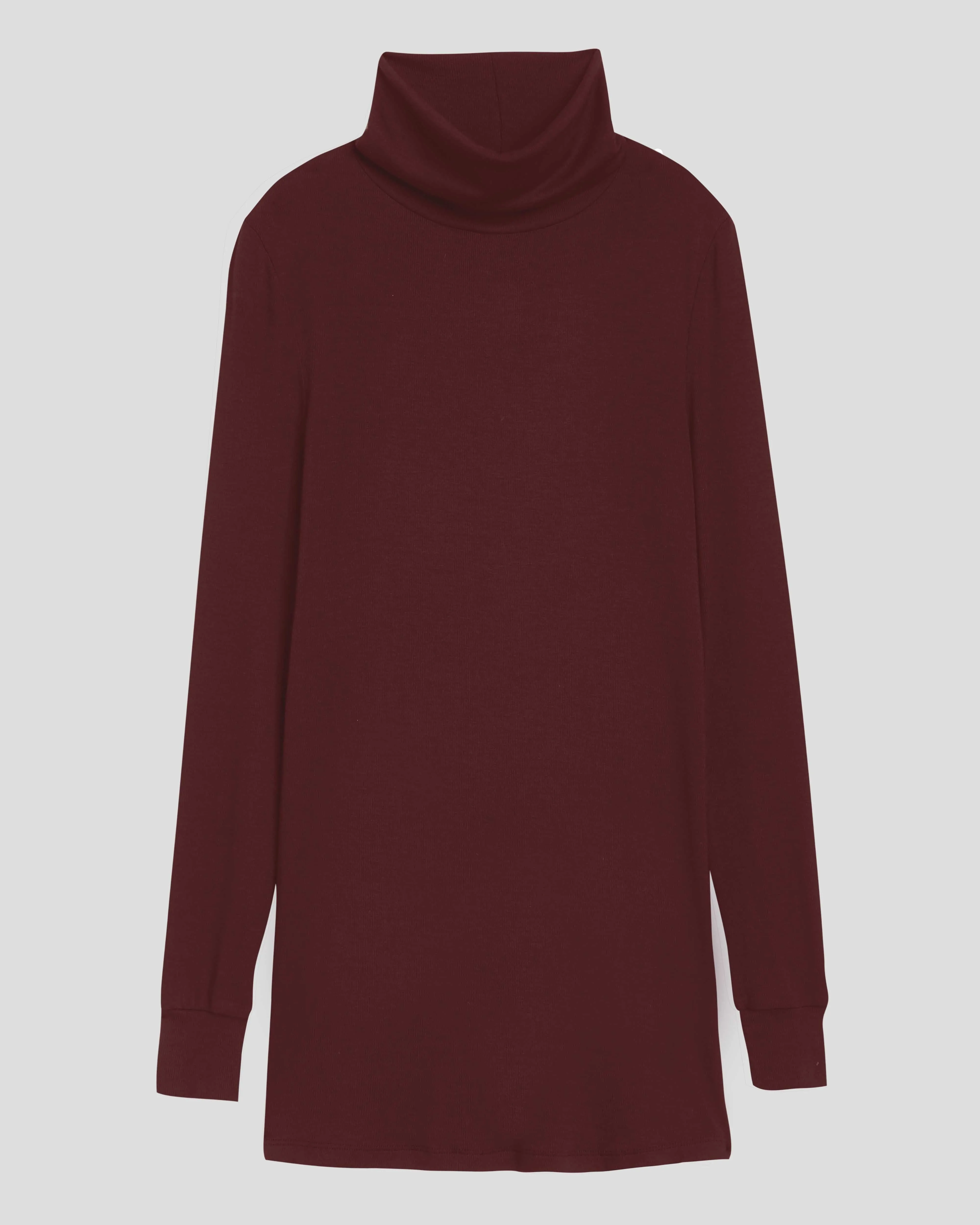 Foundation Turtleneck - Black Cherry