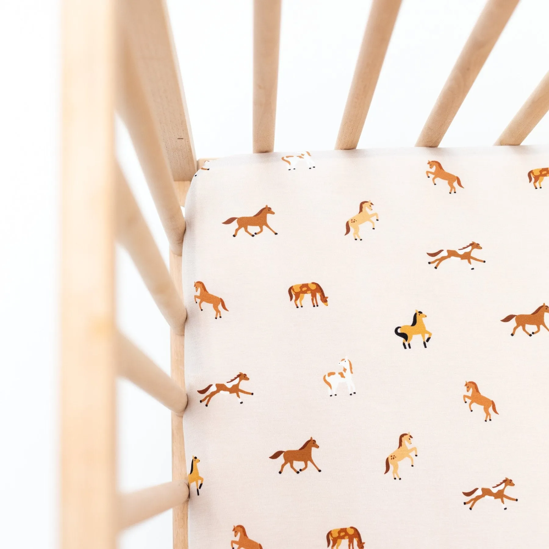 Horses Crib Sheet