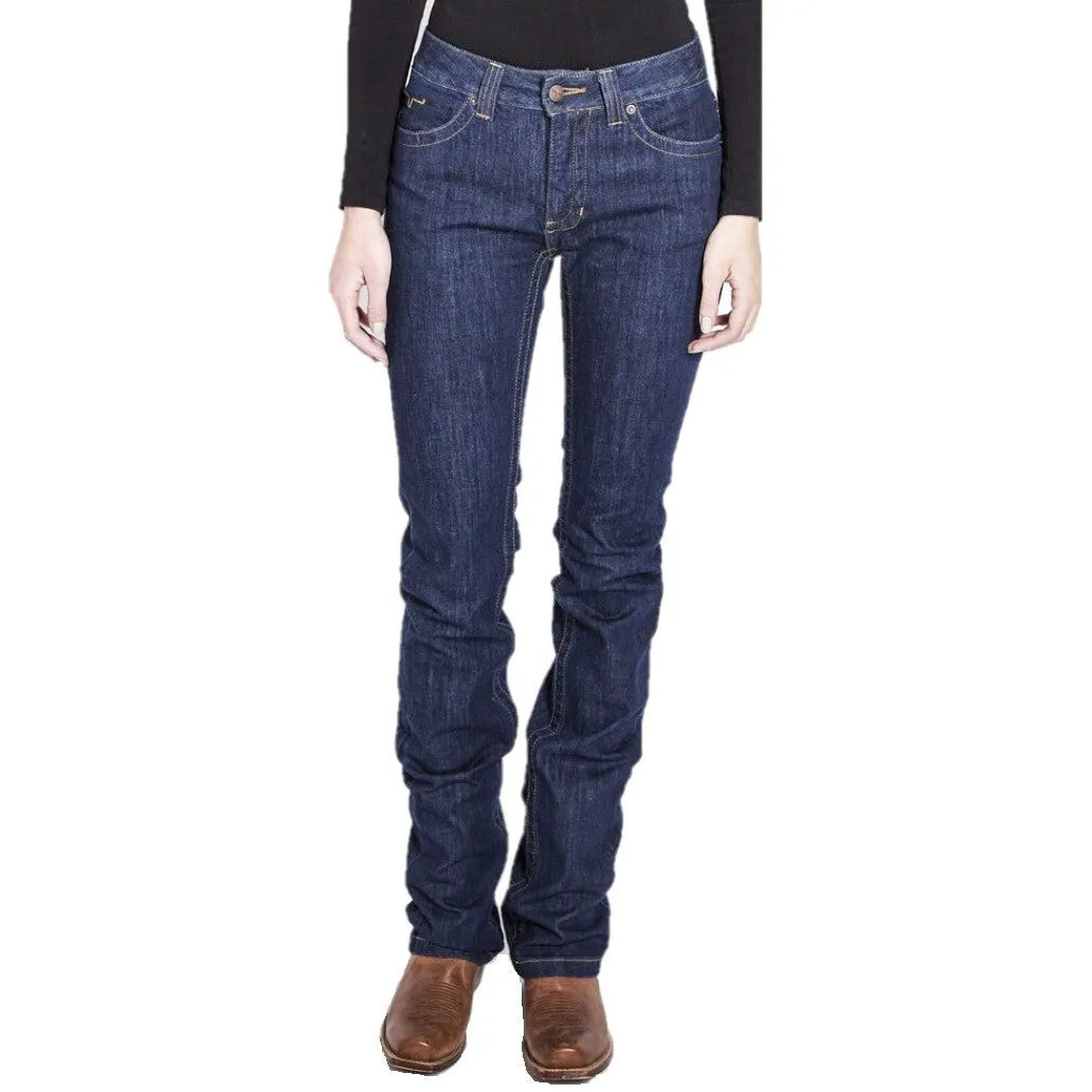 Kimes Ranch Ladies Betty Mid Rise Bootcut Dark Indigo Jeans BETTY-DI