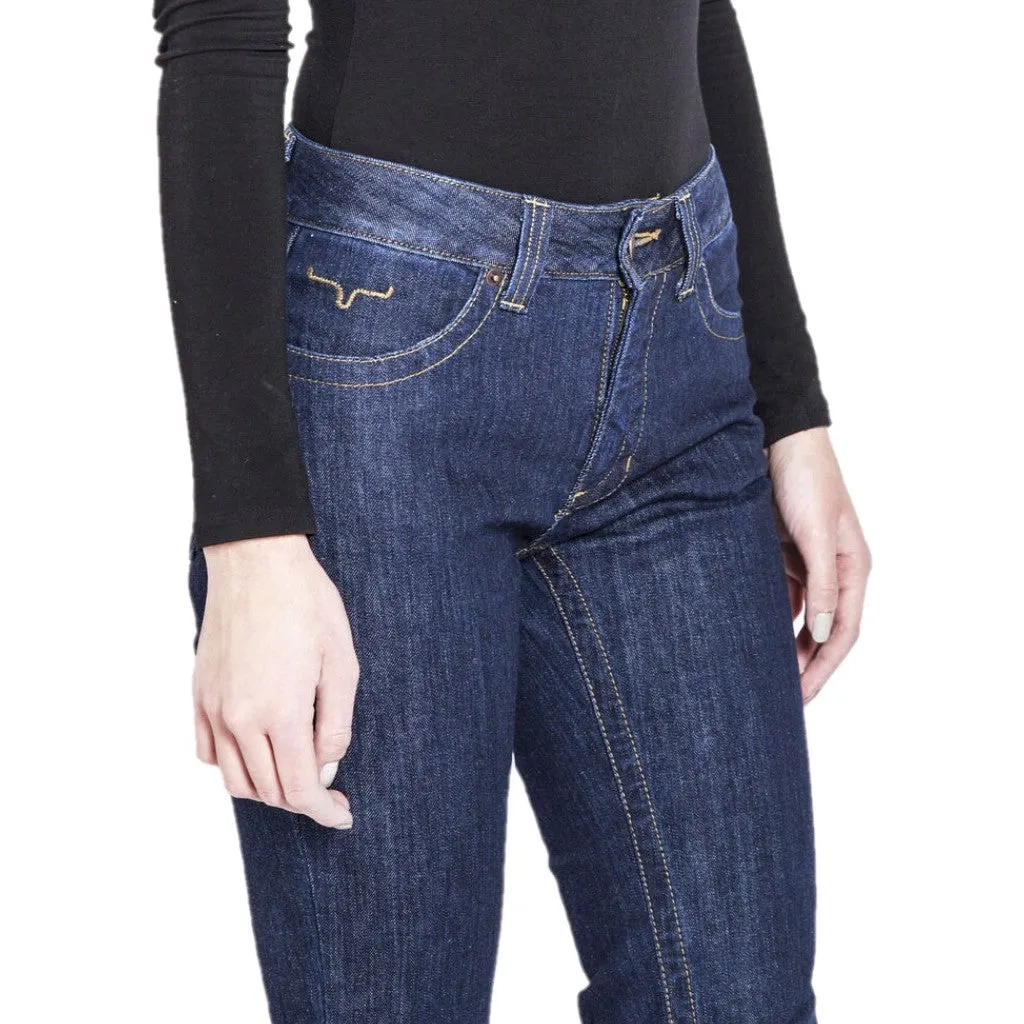 Kimes Ranch Ladies Betty Mid Rise Bootcut Dark Indigo Jeans BETTY-DI