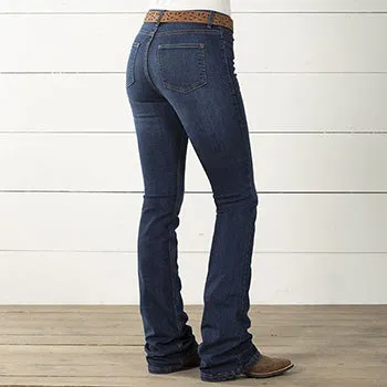Kimes Ranch-Mid-Rise/Boot Cut/Slim Fit Ladies Jeans-Chloe