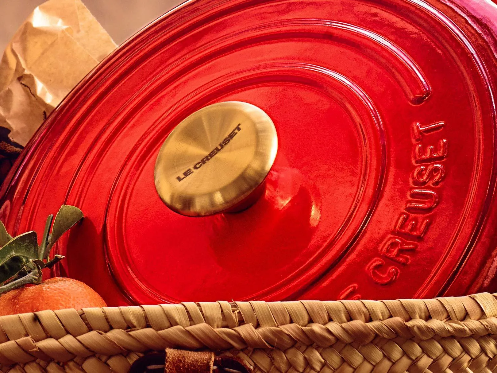 Le Creuset Signature Gold Knob