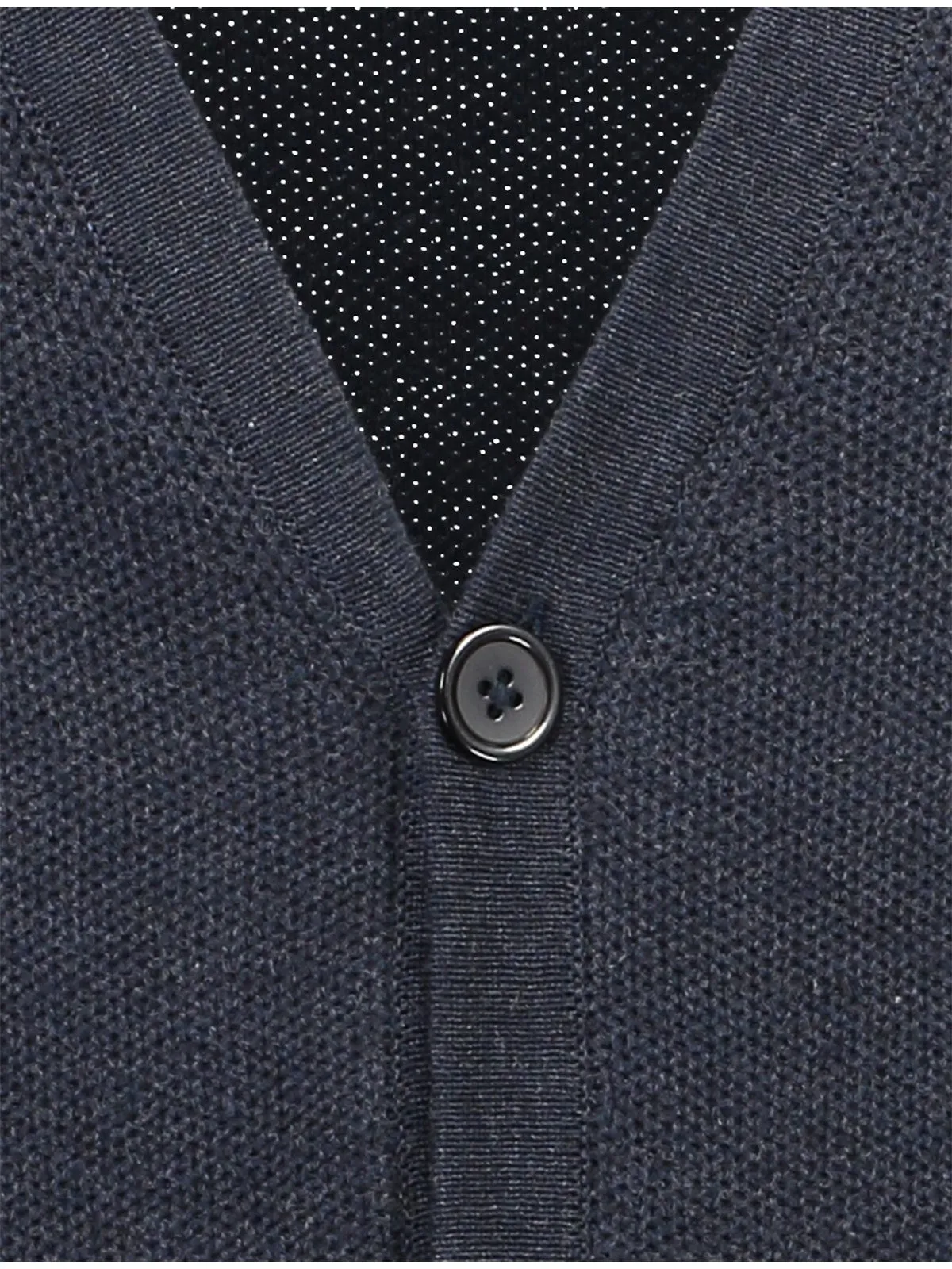 Lindbergh Cardigan | Navy Mel