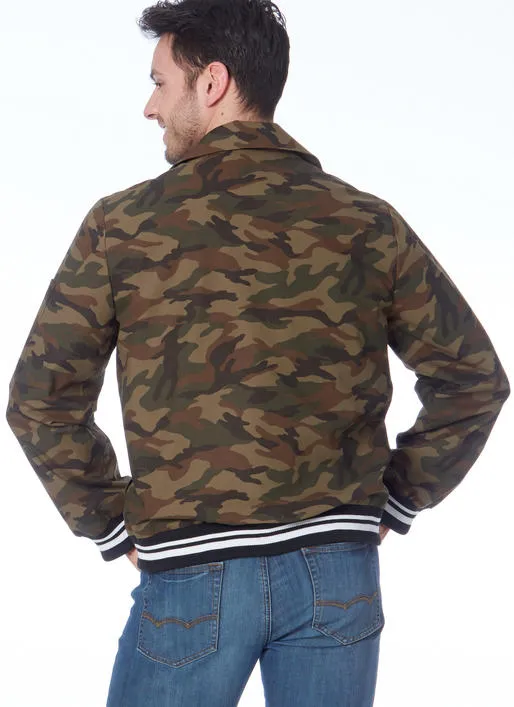 M7637 Misses' and Men's Bomber Jackets