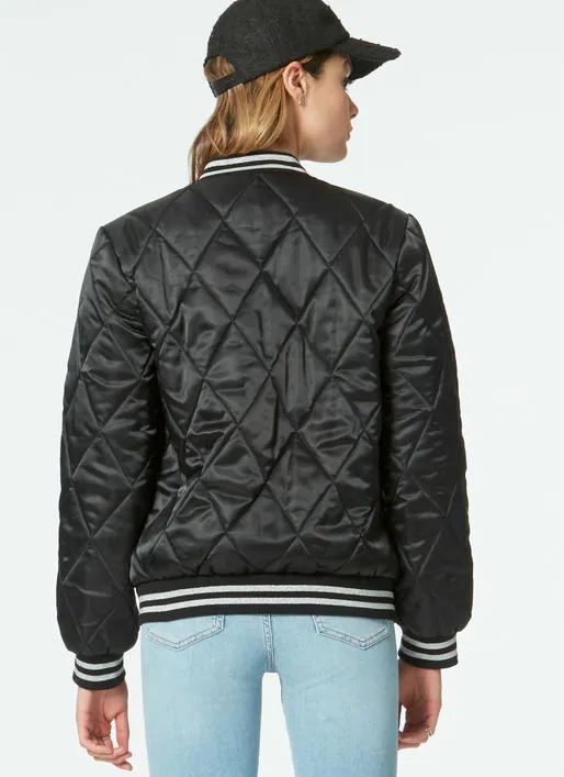 M7637 Misses' and Men's Bomber Jackets