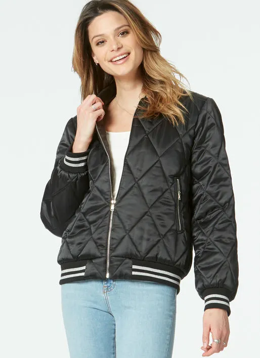 M7637 Misses' and Men's Bomber Jackets