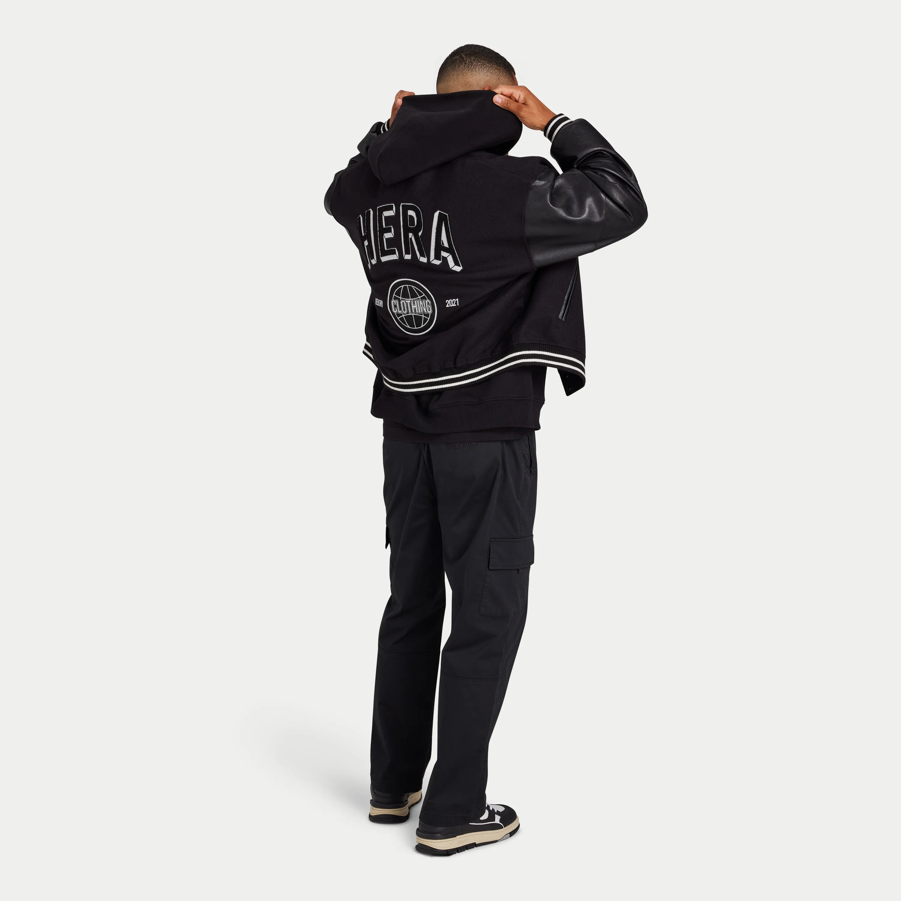 Mens Varsity Bomber Jacket