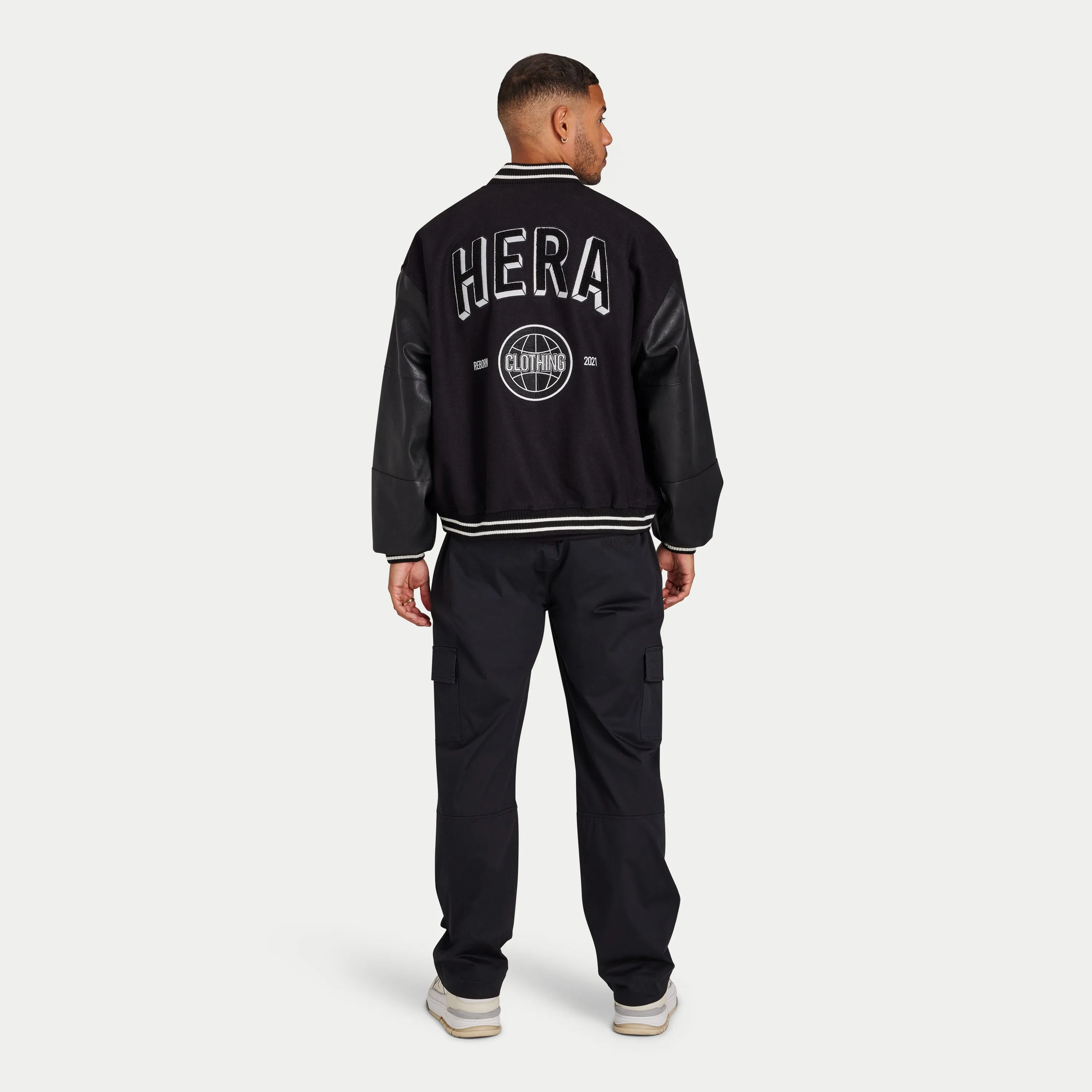 Mens Varsity Bomber Jacket