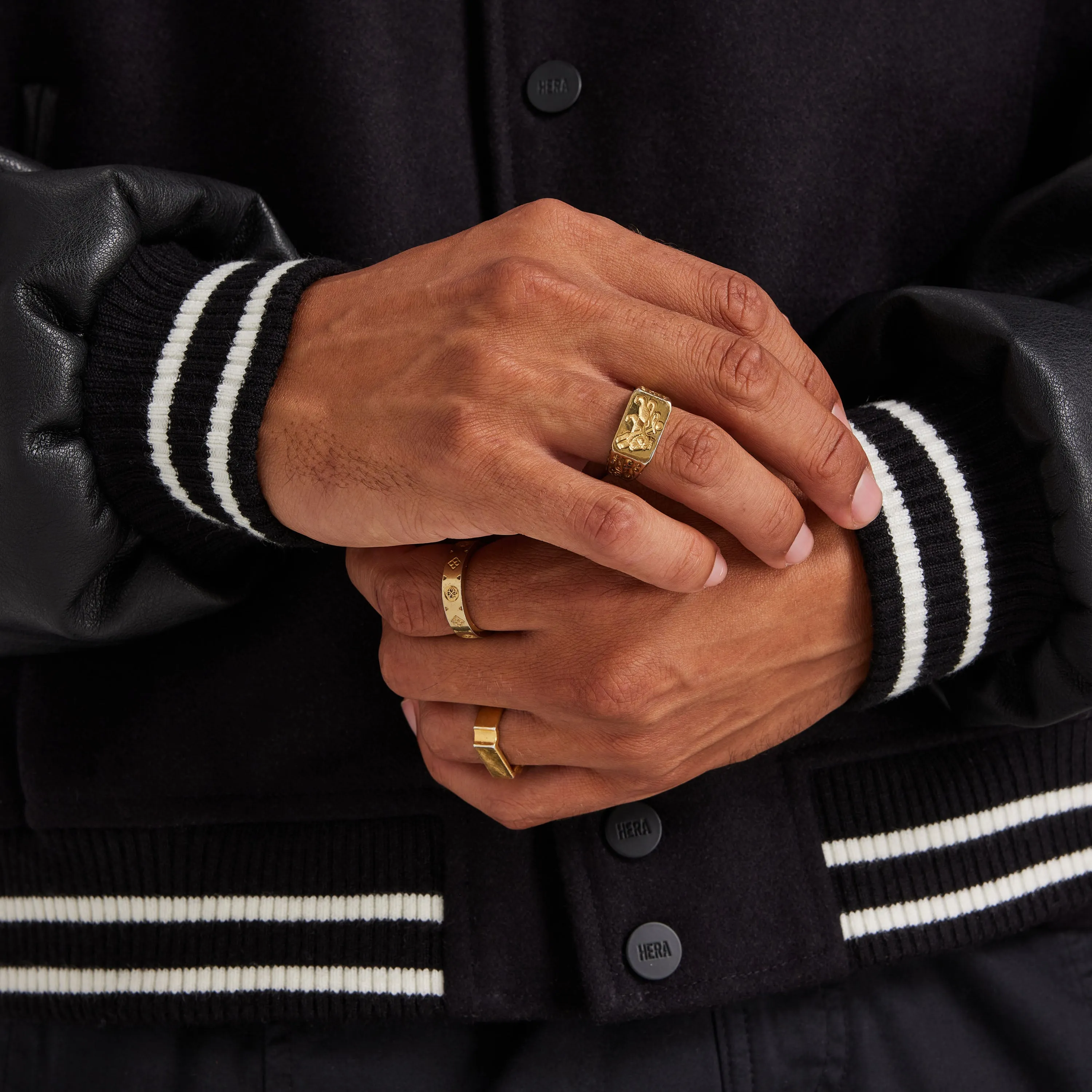 Mens Varsity Bomber Jacket