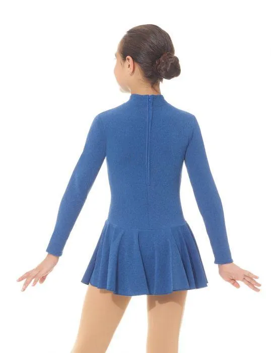Mondor Long Sleeve Sparkle Pattern Skate Dress