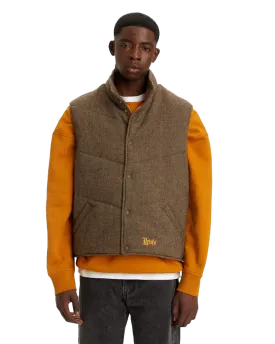 Natoma Gilet in Brown Pattern