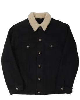Shearling Denim Jacket
