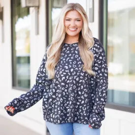 Shining Spots Tee, Charcoal