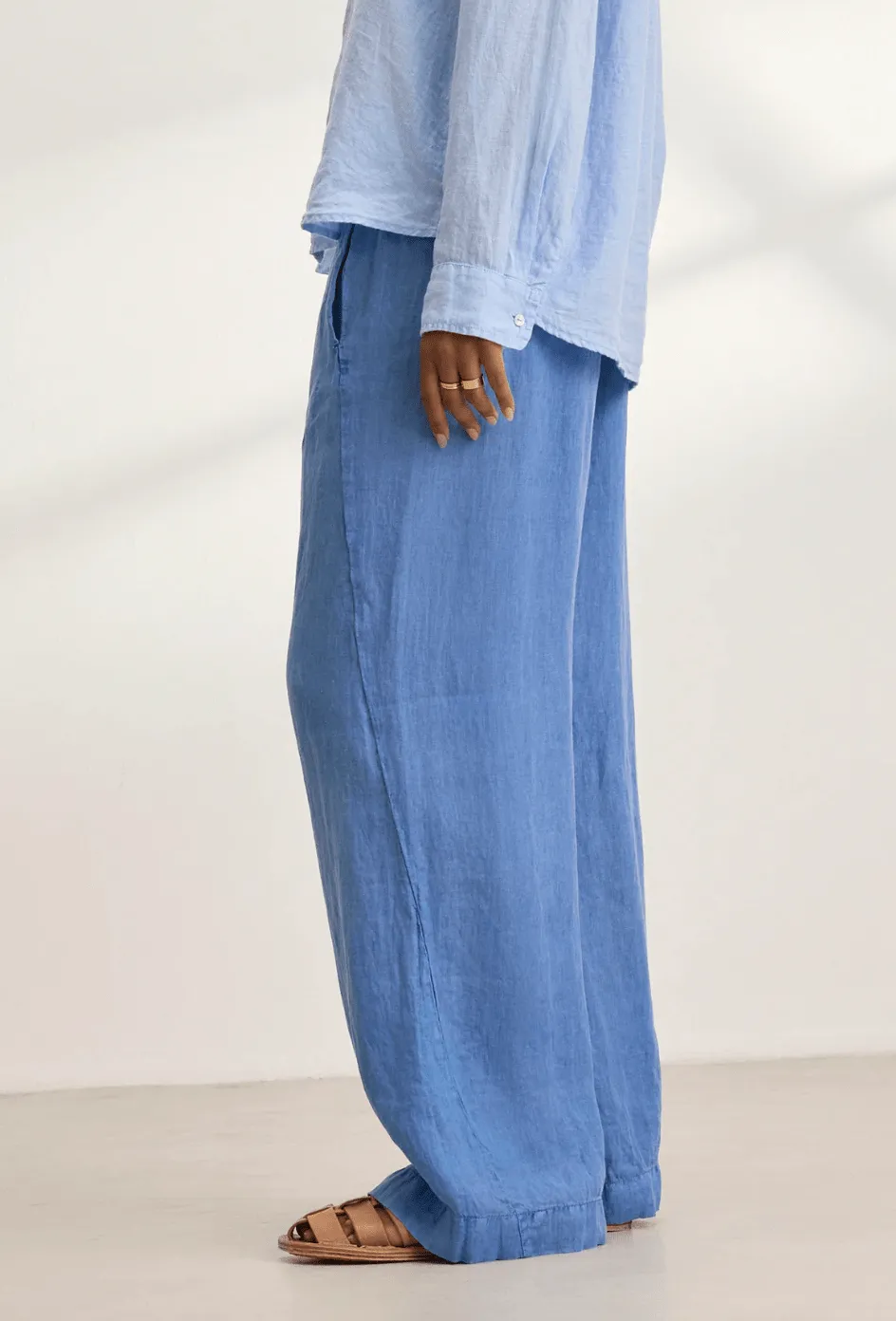 Stephanie Linen Pant by Cleo Wade