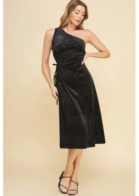 Very Velvet Confetti Sparkle Dress Made in USA - Clearance Final Sale