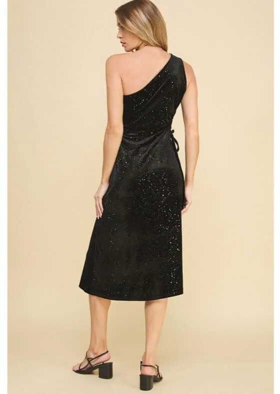 Very Velvet Confetti Sparkle Dress Made in USA - Clearance Final Sale