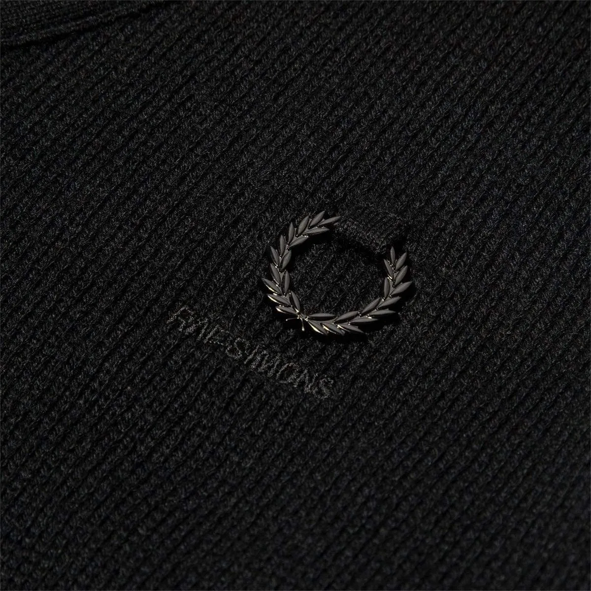 x Raf Simons CONTRAST BUTTON CARDIGAN