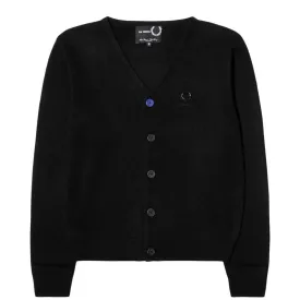 x Raf Simons CONTRAST BUTTON CARDIGAN